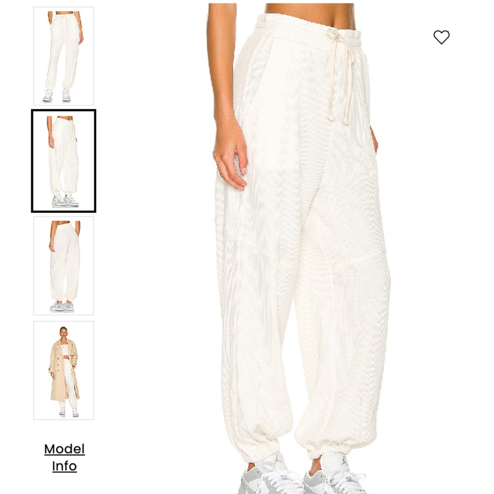 TWENTY Montreal Everest Thermal Baggy Pant, Drawstring waist, Heather Cotton xs